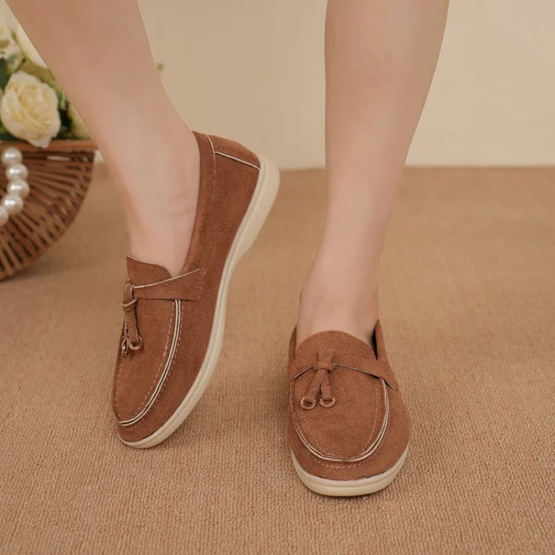 Lianna | Mesh Slip-On Loafers