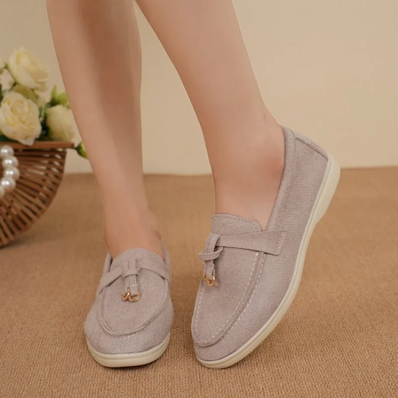 Lianna | Mesh Slip-On Loafers
