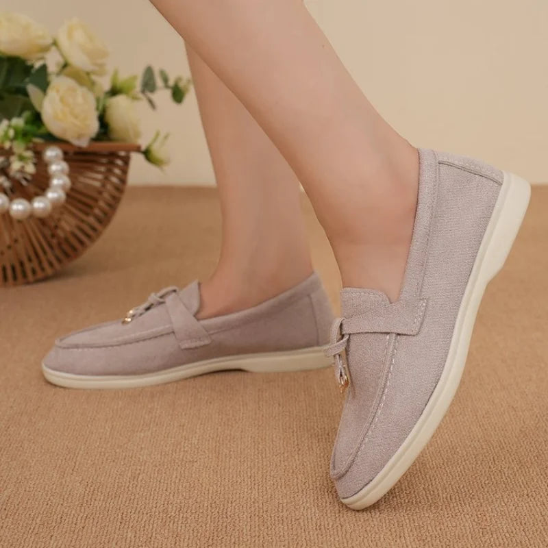 Lianna | Mesh Slip-On Loafers