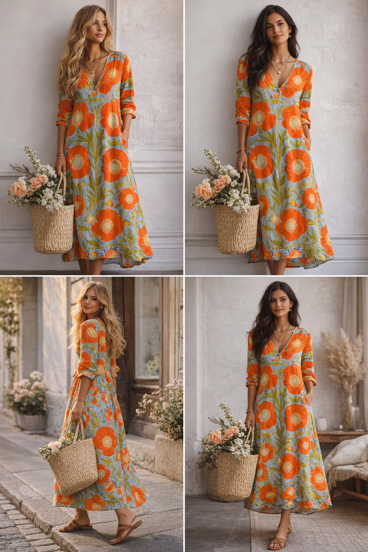 Ula | Everyday Midi Dress