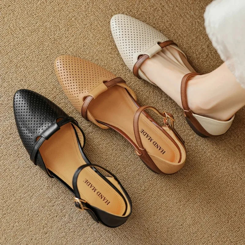 Célesta | Buckle Strap Flats