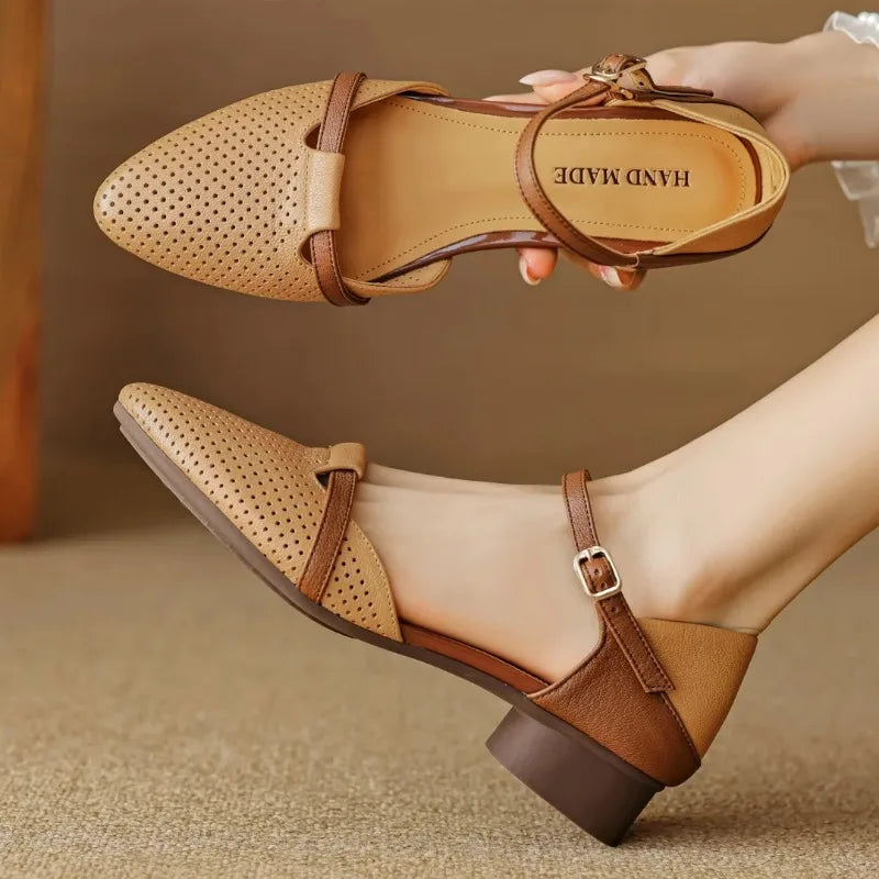 Célesta | Buckle Strap Flats