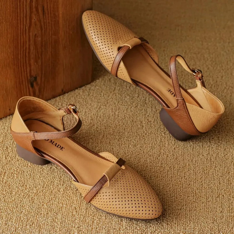 Célesta | Buckle Strap Flats