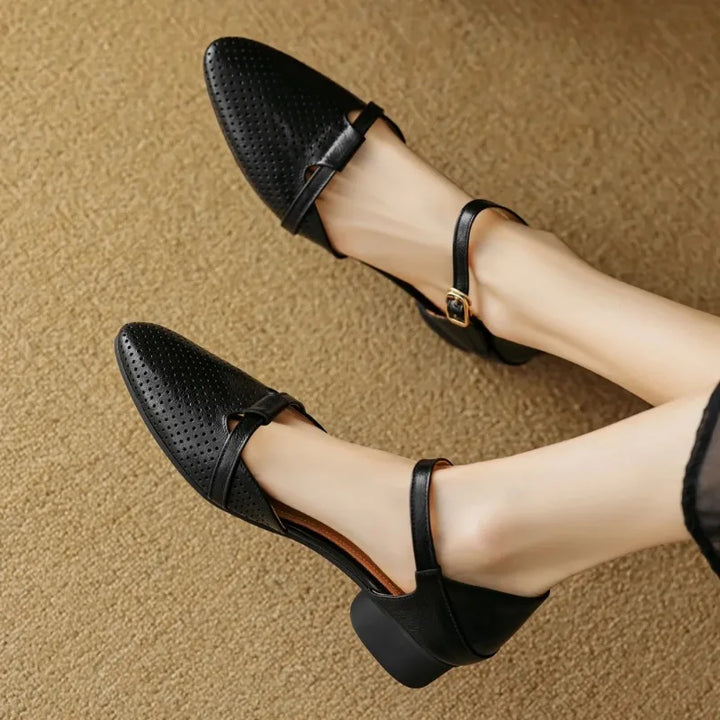 Célesta | Buckle Strap Flats