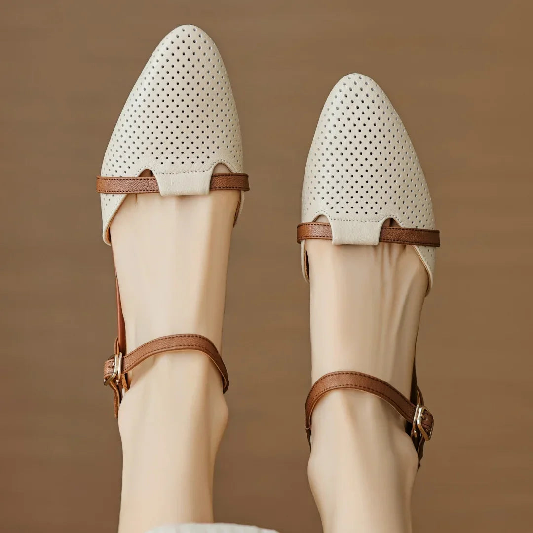 Célesta | Buckle Strap Flats