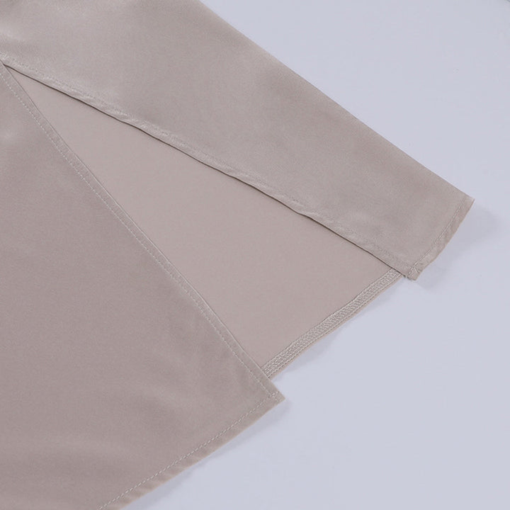 Saryna | Draped Satin Maxi Dress
