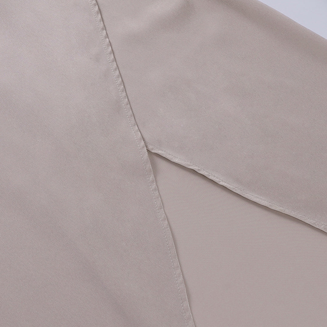 Saryna | Draped Satin Maxi Dress