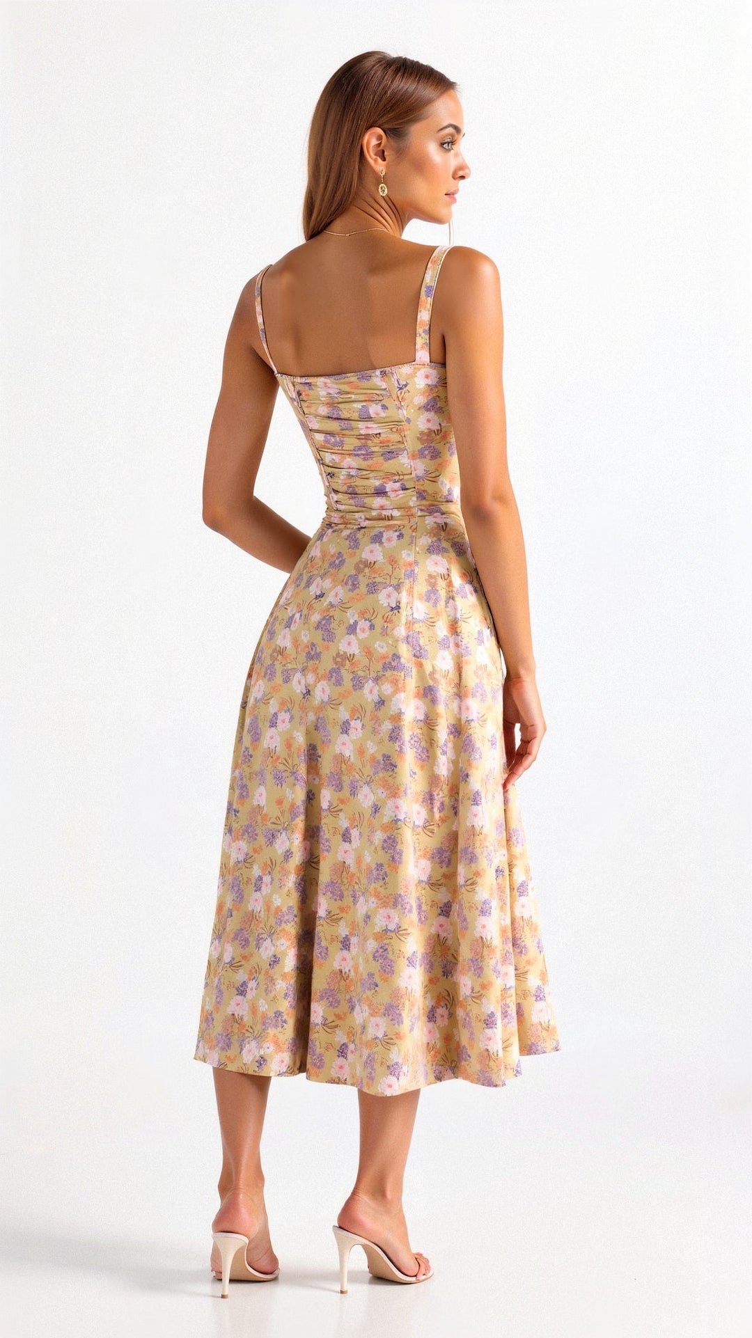 Elvoria | Corset Midi Dress