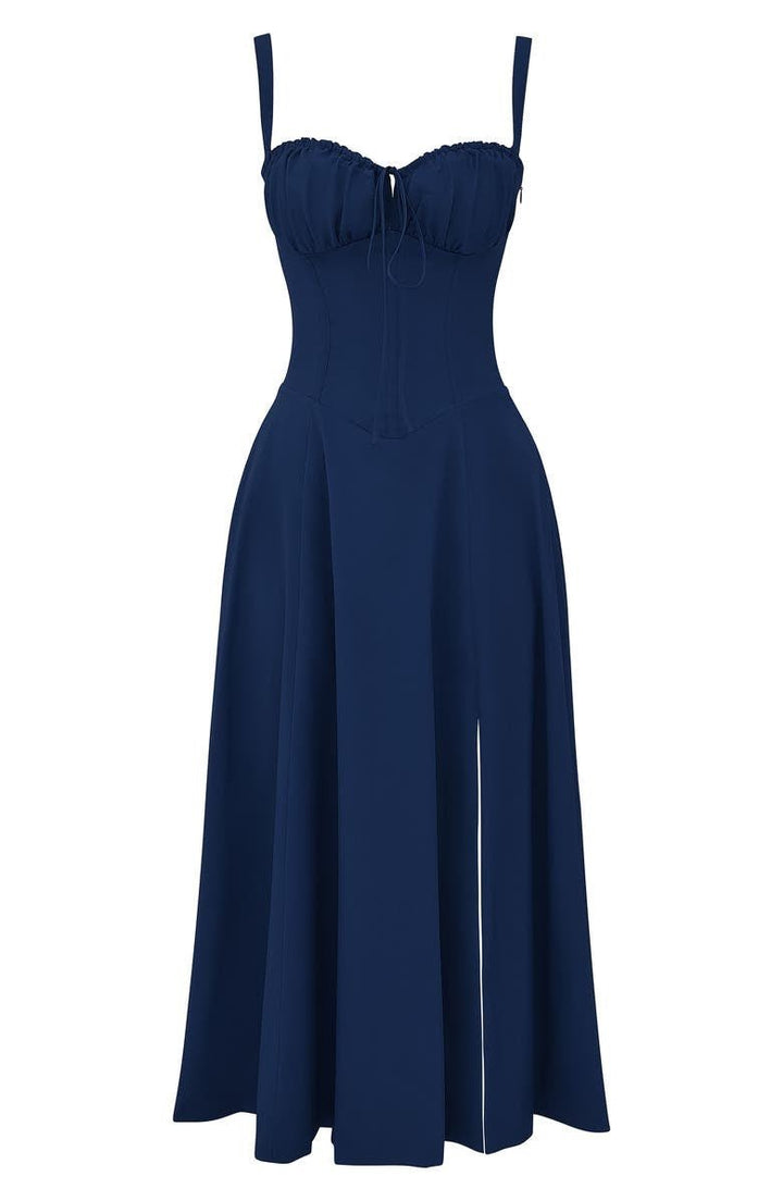 Elvoria | Corset Midi Dress