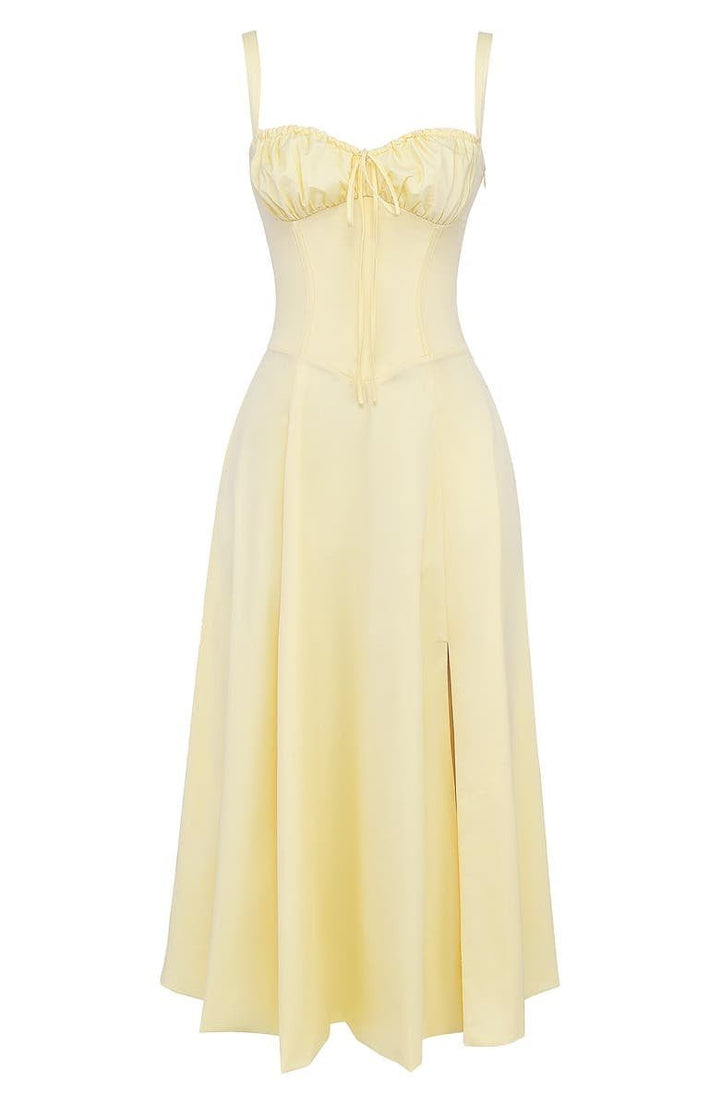 Elvoria | Corset Midi Dress