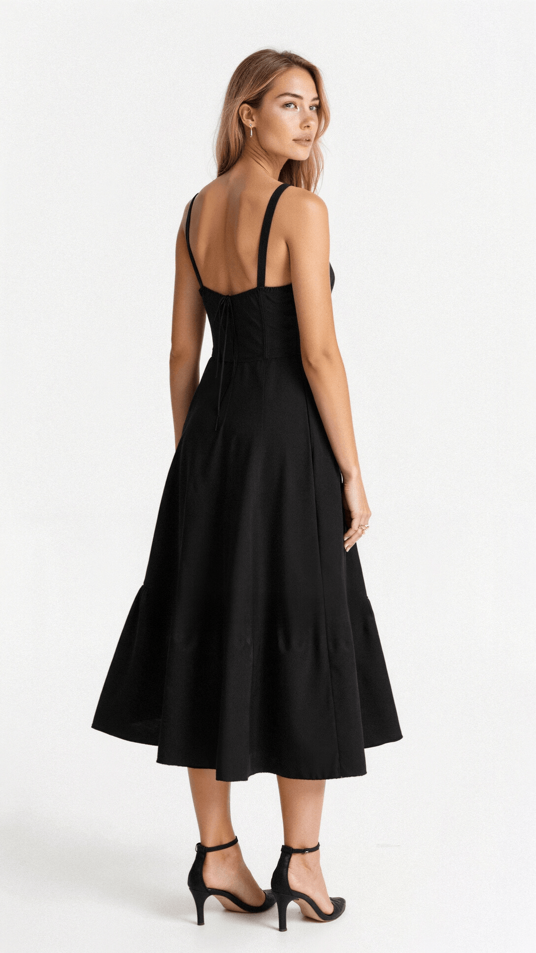 Elvoria | Corset Midi Dress