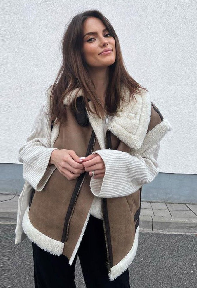 Mathilde - Blouson en shearling