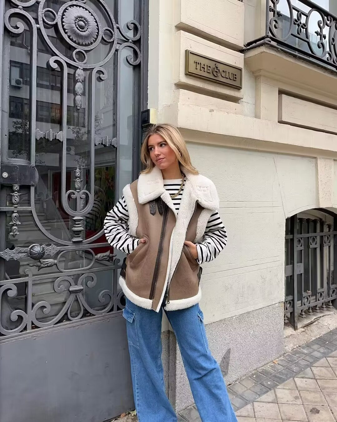 Mathilde - Blouson en shearling