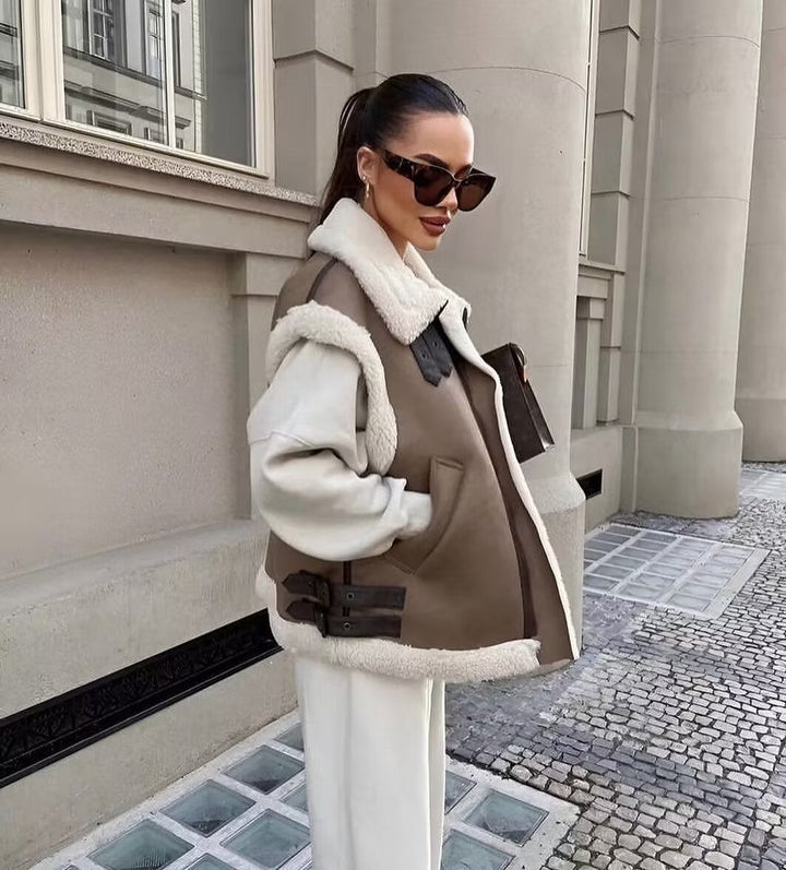 Mathilde - Blouson en shearling