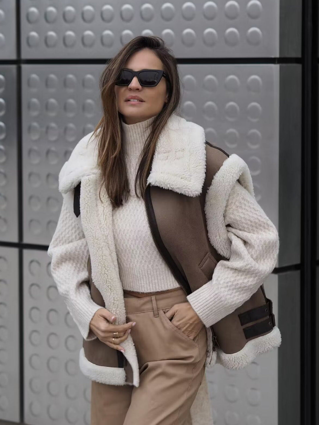Mathilde - Blouson en shearling