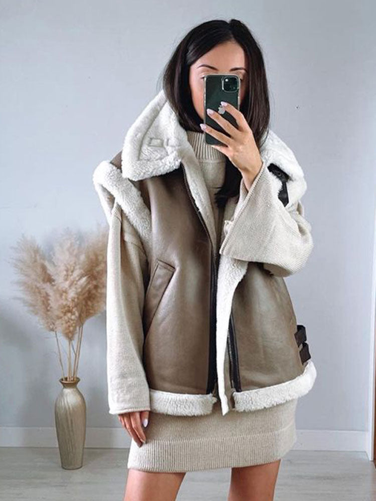 Mathilde - Blouson en shearling