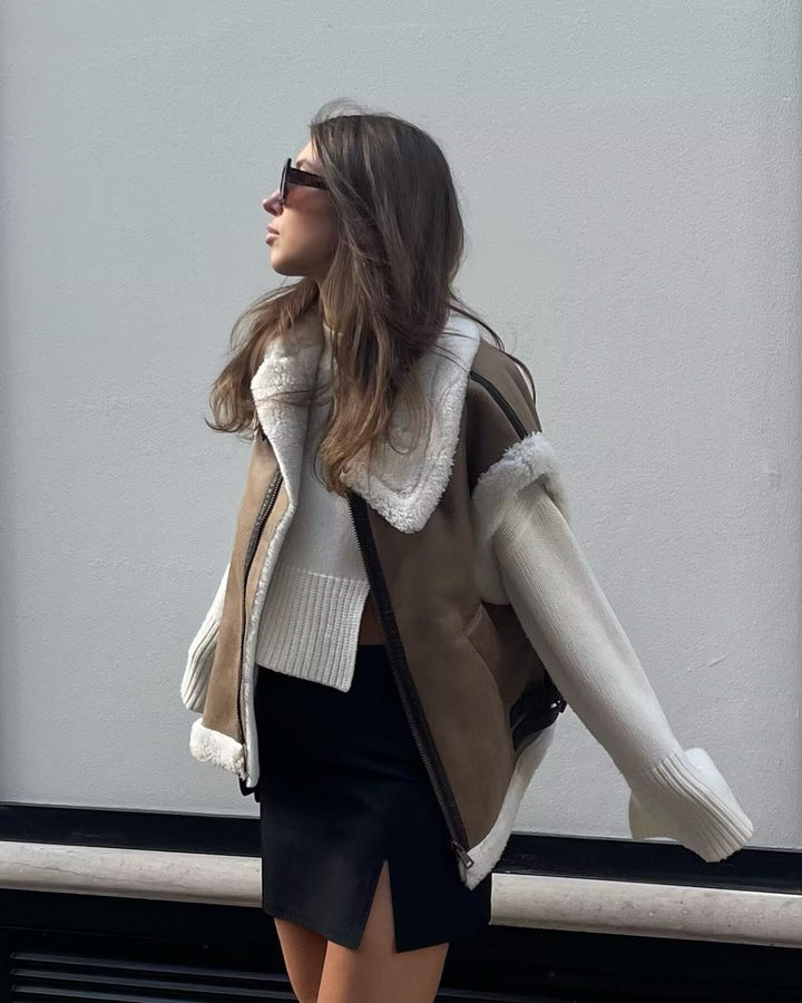 Mathilde - Blouson en shearling