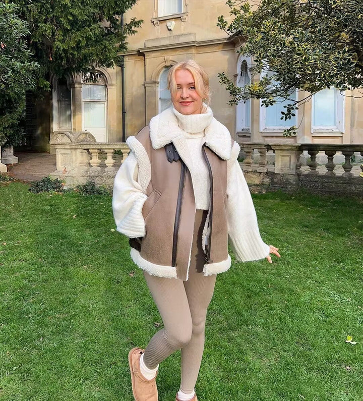 Mathilde - Blouson en shearling