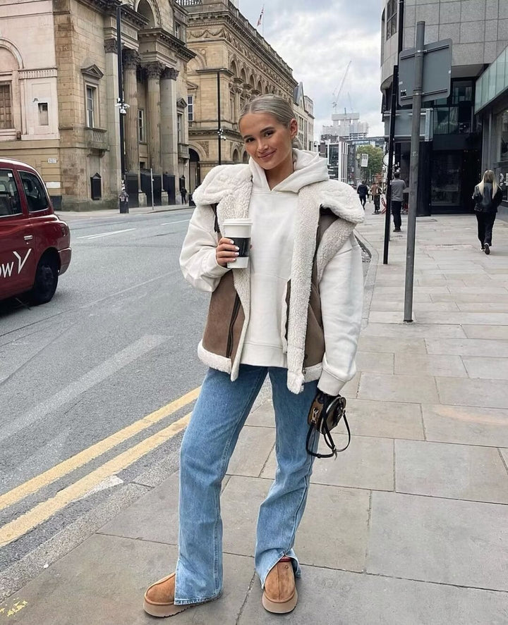 Mathilde - Blouson en shearling