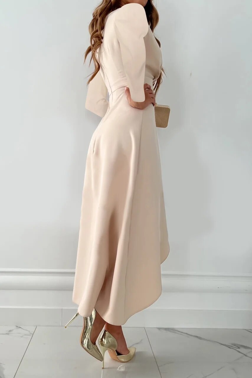Velinne | Asymmetric Midi Dress