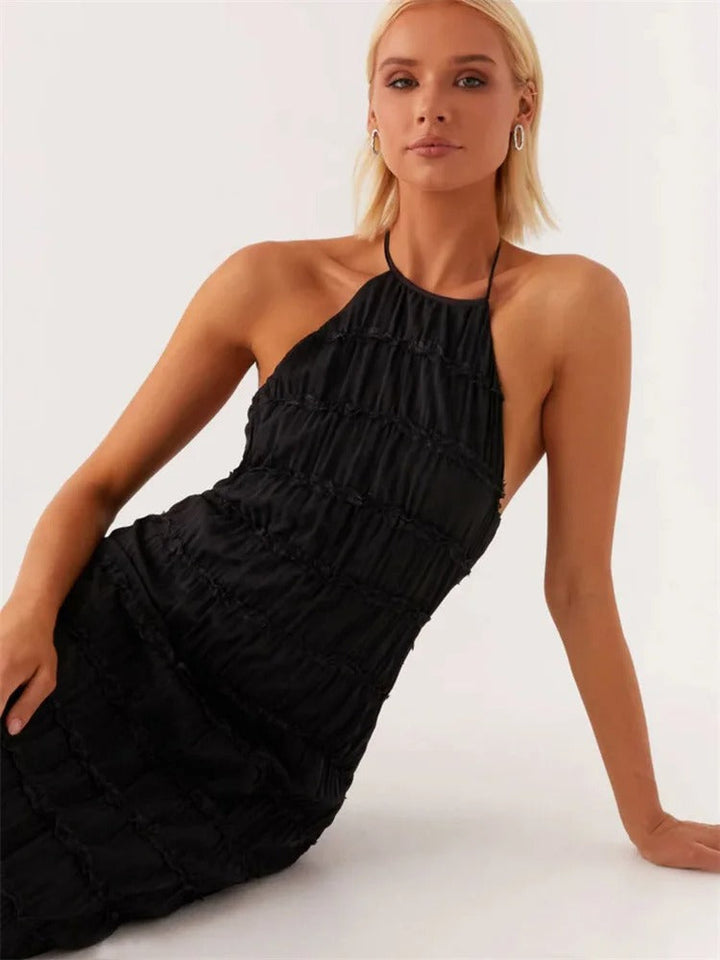 Arelia | Halter Maxi Dress