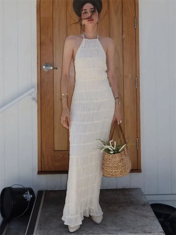 Arelia | Halter Maxi Dress
