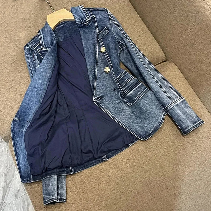 Gina | Tailored Denim Jacket