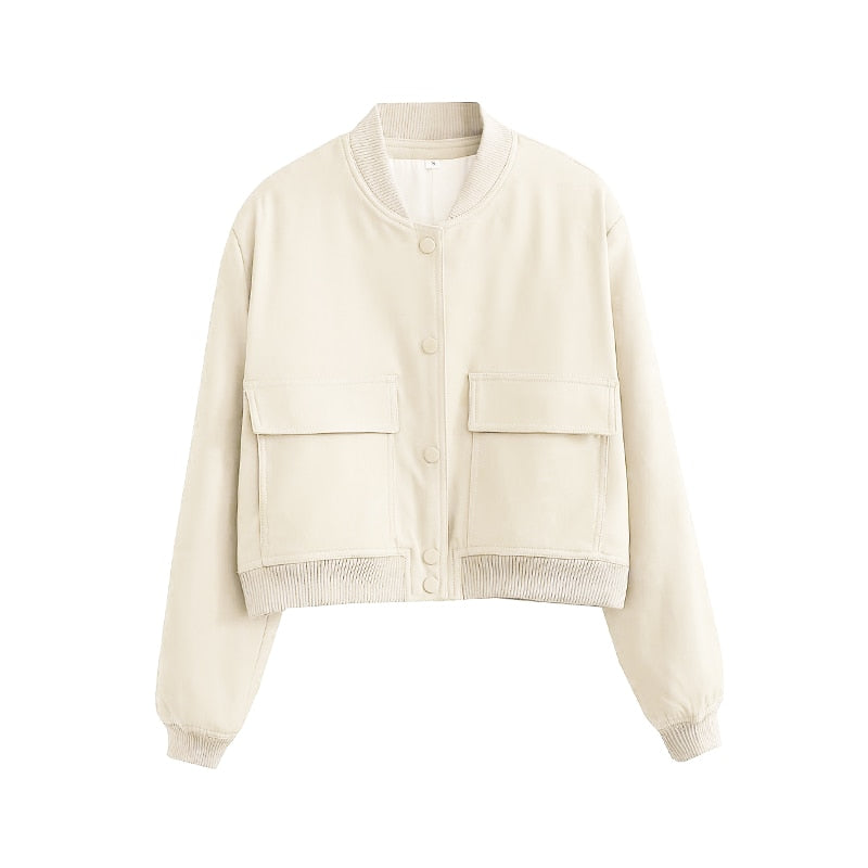 Lena | Oversized Bomber Jacket