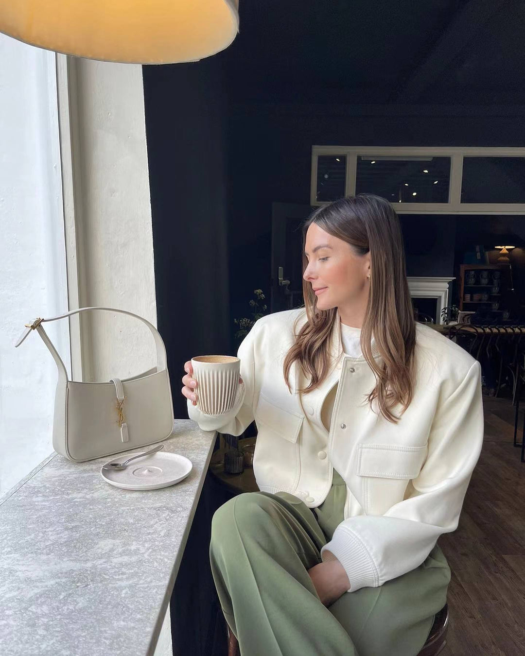 Lena | Oversized Bomber Jacket