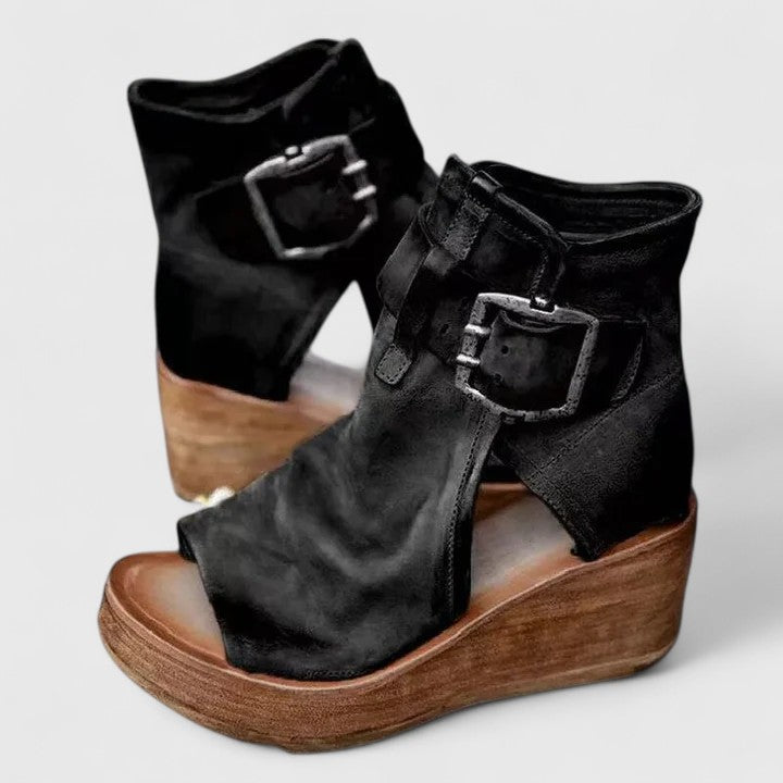 Nancy | Wedge Sandals