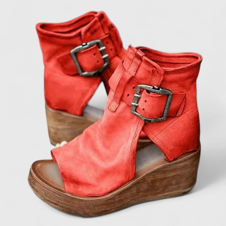 Nancy | Wedge Sandals