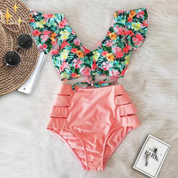 Liora | Ensemble de bikini floral