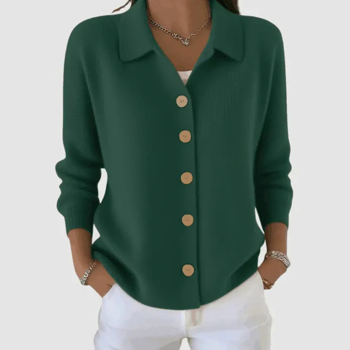 Rivéra | Button-Up Knit Cardigan