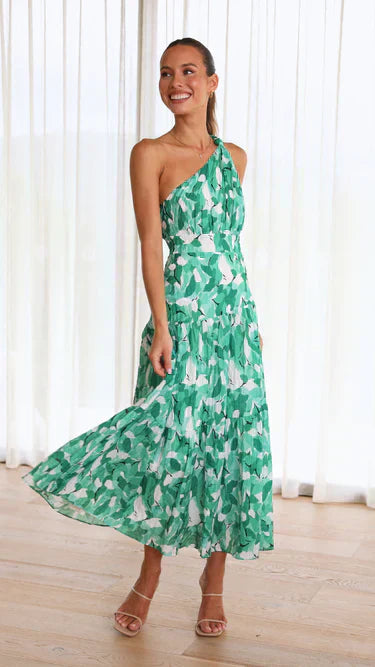 Ariana | Robe Maxi à Une Épaule