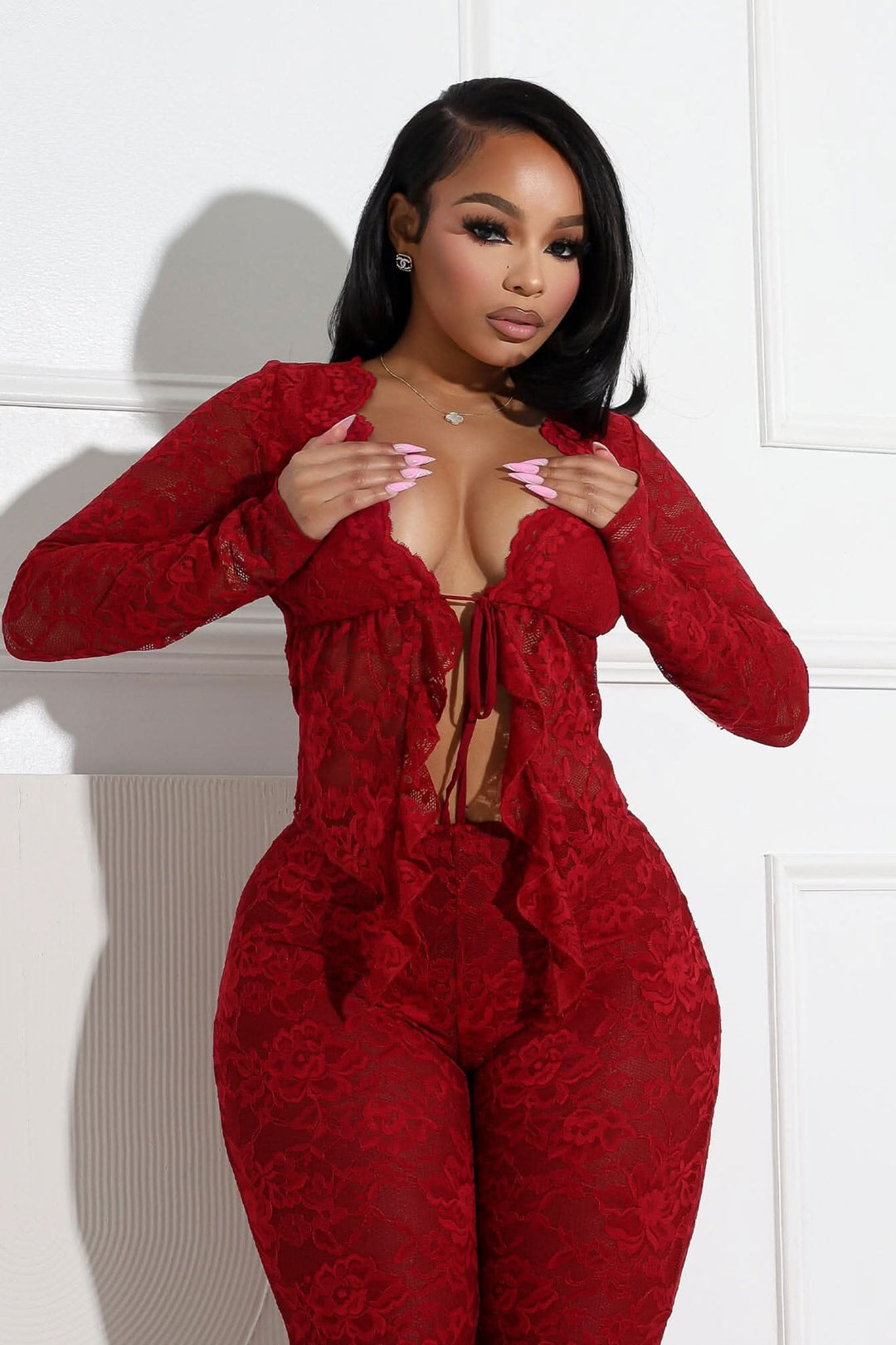 Zare | Lace Two-Piece Set