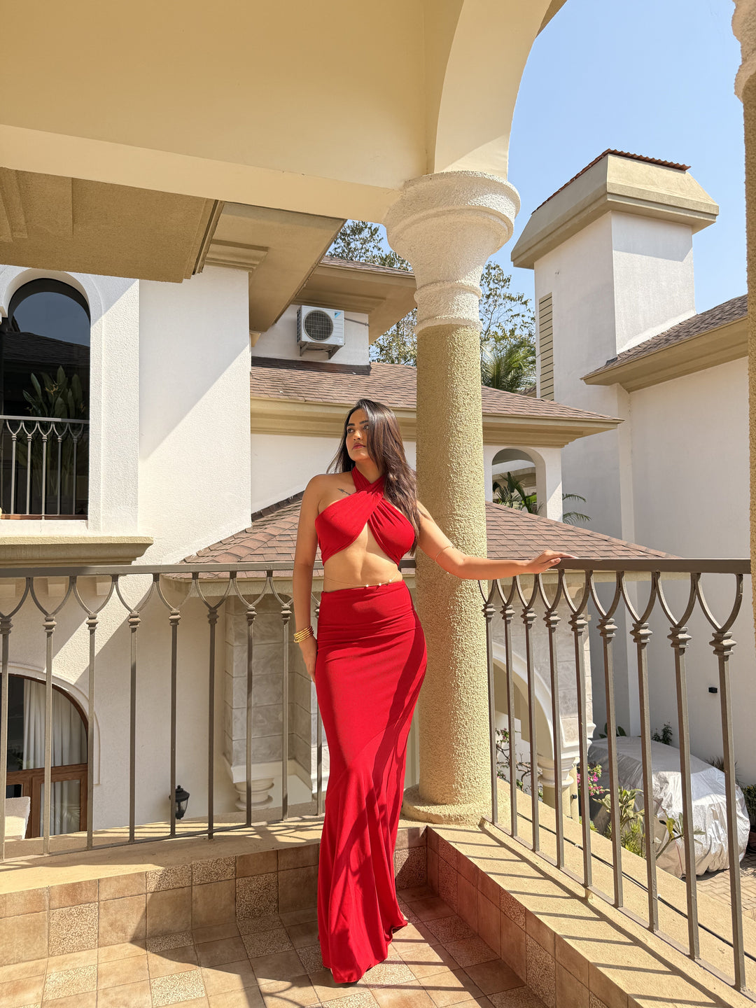 Nyvéra | Strapless Maxi Dress