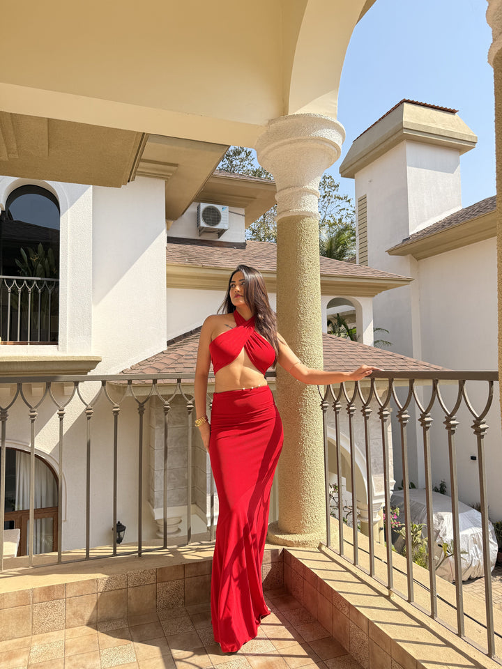 Nyvéra | Strapless Maxi Dress