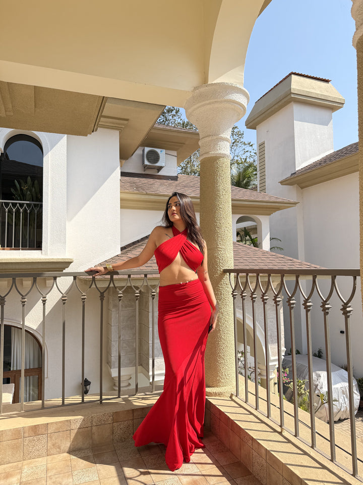 Nyvéra | Strapless Maxi Dress