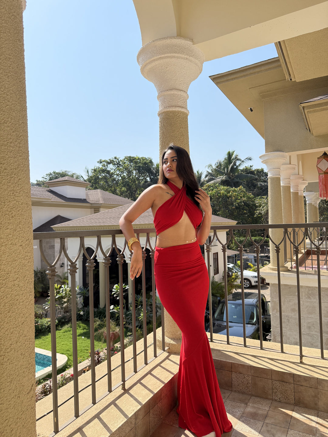 Nyvéra | Strapless Maxi Dress