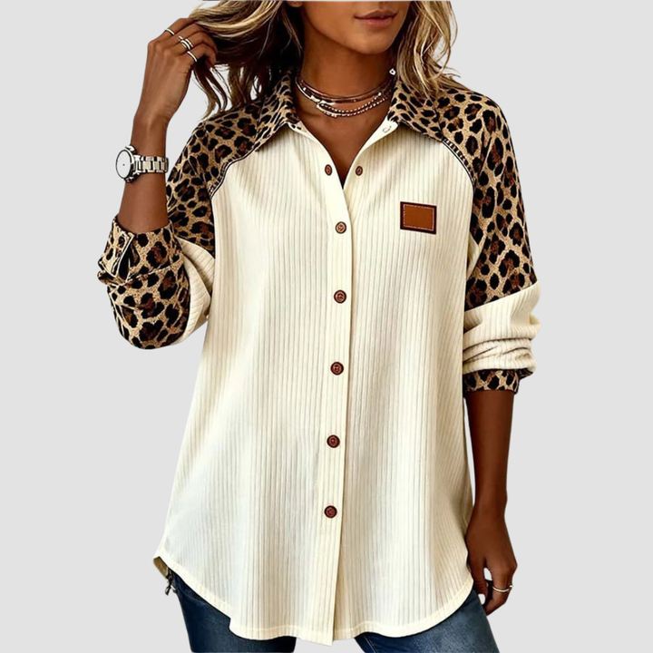Jillian | Leopard Print Shirt