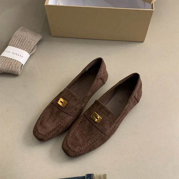 Serelle | Mocassins en daim