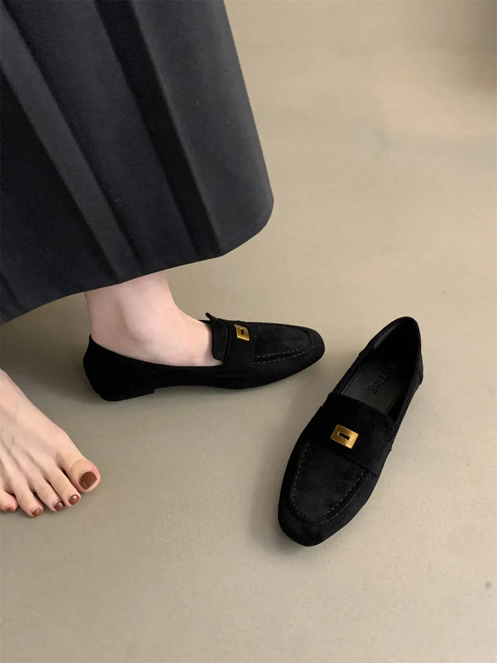 Serelle | Mocassins en daim
