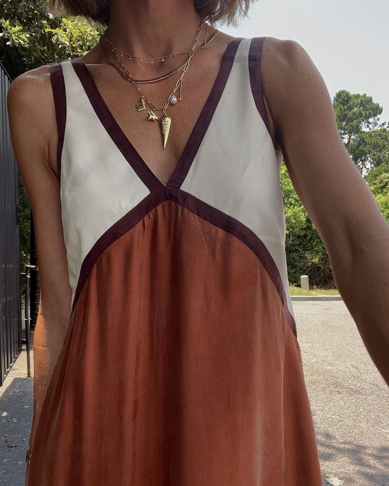 Velira | Contrast Dress