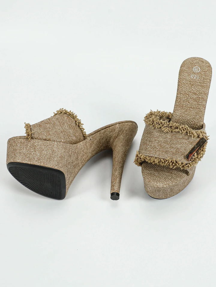 Azélia | Platform Mule Heels