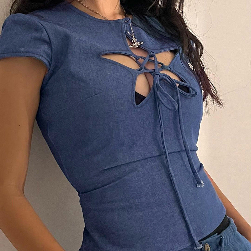 Starline | Cut-Out Lace Top