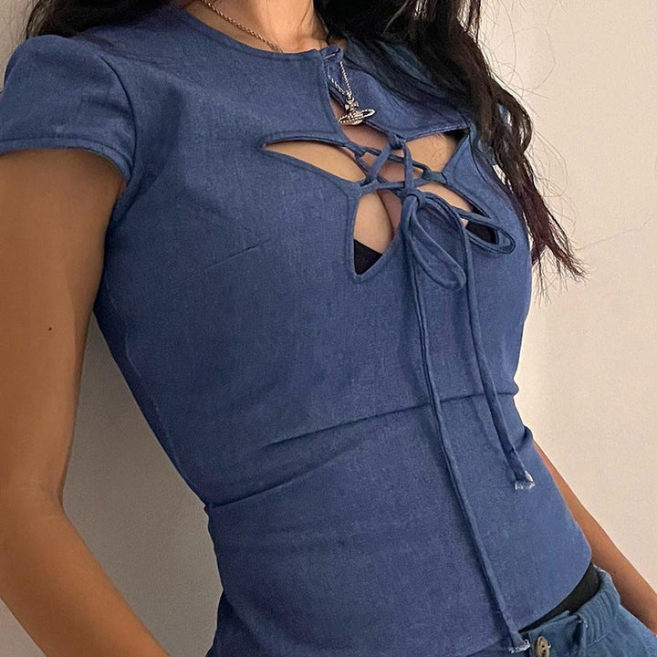 Starline | Cut-Out Lace Top