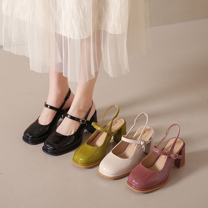 Rosette | Mary Jane Heels