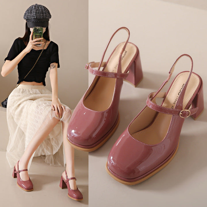 Rosette | Mary Jane Heels
