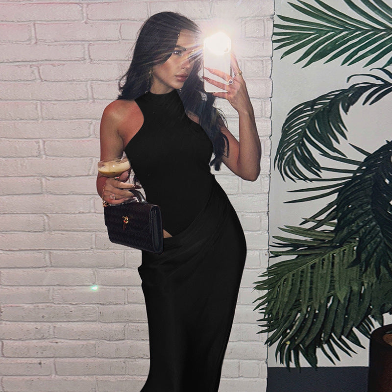 Vaelira | Draped Maxi Dress