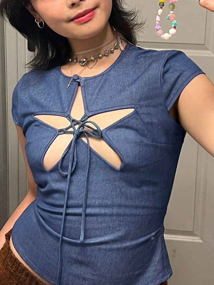 Starline | Cut-Out Lace Top